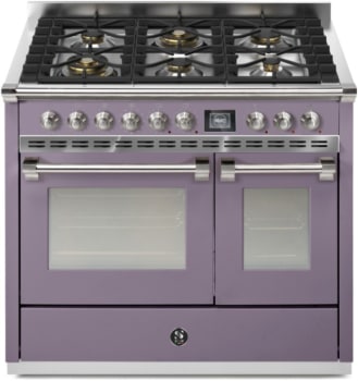 Steel Cucine Ascot Series AQY10SF6WAAN - 40 Inch Freestanding Dual Fuel Range