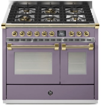 Steel Cucine Ascot Series AQY10SF6WAAO - 40 Inch Freestanding Dual Fuel Range