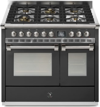 Steel Cucine Ascot Series AQY10SF6WANN - 40 Inch Freestanding Dual Fuel Range