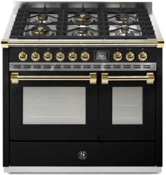 Steel Cucine Ascot Series AQY10SF6WBAO - 40 Inch Freestanding Dual Fuel Range