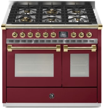 Steel Cucine Ascot Series AQY10SF6WBRO - 40 Inch Freestanding Dual Fuel Range