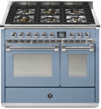 Steel Cucine Ascot Series AQY10SF6WCEC - 40 Inch Freestanding Dual Fuel Range