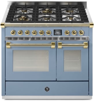 Steel Cucine Ascot Series AQY10SF6WCEO - 40 Inch Freestanding Dual Fuel Range