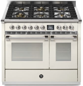 Steel Cucine Ascot Series AQY10SF6WNAN - 40 Inch Freestanding Dual Fuel Range