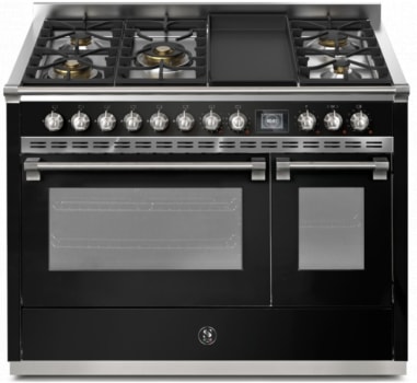 Steel Cucine Ascot Series AQY12SF4TMANN - 48 Inch Freestanding Dual Fuel Range