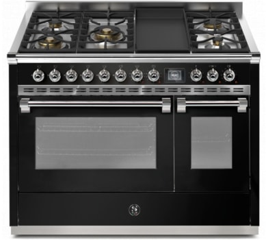 Steel Cucine Ascot Series AQY12SF4TMBAC - 48 Inch Freestanding Dual Fuel Range