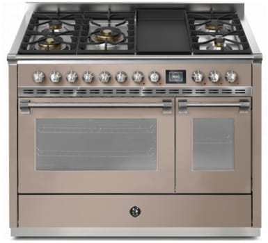 Steel Cucine Ascot Series AQY12SF4TMSAN - 48 Inch Freestanding Dual Fuel Range