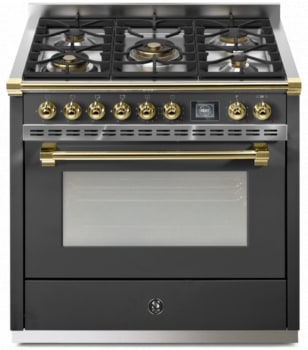 Steel Cucine Ascot Series AQY9M4MANO - 36 Inch Freestanding Gas Range
