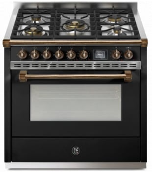 Steel Cucine Ascot Series AQY9M4MBAB - 36 Inch Freestanding Gas Range
