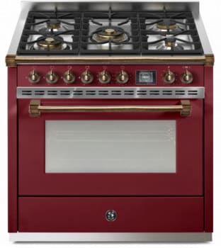 Steel Cucine Ascot Series AQY9M4MBRB - 36 Inch Freestanding Gas Range