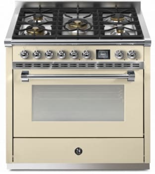 Steel Cucine Ascot Series AQY9M4MCRC - 36 Inch Freestanding Gas Range