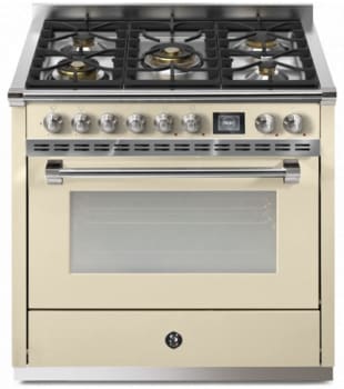 Steel Cucine Ascot Series AQY9M4MCRN - 36 Inch Freestanding Gas Range