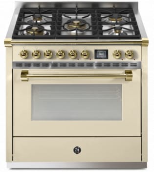 Steel Cucine Ascot Series AQY9M4MCRO - 36 Inch Freestanding Gas Range