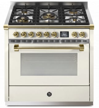Steel Cucine Ascot Series AQY9M4MNAO - 36 Inch Freestanding Gas Range