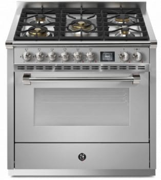 Steel Cucine Ascot Series AQY9M4MSSN - 36 Inch Freestanding Gas Range