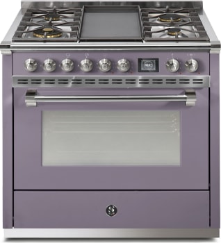 Steel Cucine Ascot Series AQY9M4TAAN - 36 Inch Freestanding Gas Range