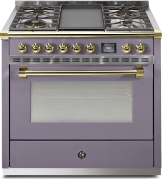 Steel Cucine Ascot Series AQY9M4TAAO - 36 Inch Freestanding Gas Range