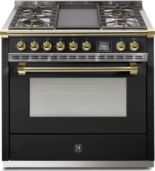 Steel Cucine Ascot Series AQY9M4TBAO - 36 Inch Freestanding Gas Range