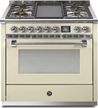 Steel Cucine Ascot Series AQY9M4TCRC - 36 Inch Freestanding Gas Range