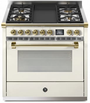 Steel Cucine Ascot Series AQY9M4TNAO - 36 Inch Freestanding Gas Range