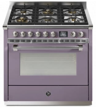Steel Cucine Ascot Series AQY9M6WAAN - 36 Inch Freestanding Gas Range