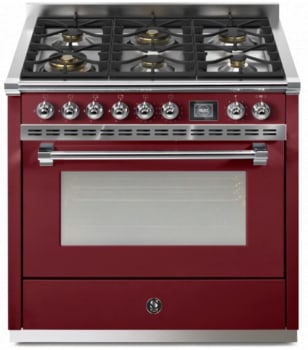 Steel Cucine Ascot Series AQY9M6WBRC - 36 Inch Freestanding Gas Range