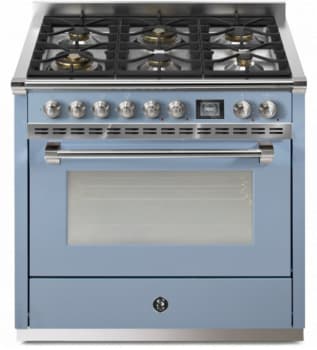 Steel Cucine Ascot Series AQY9M6WCEN - 36 Inch Freestanding Gas Range