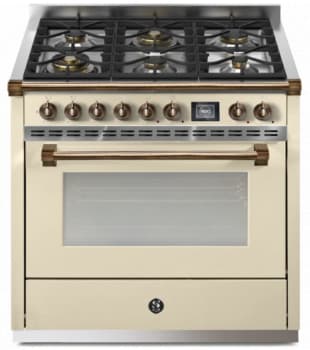 Steel Cucine Ascot Series AQY9M6WCRB - 36 Inch Freestanding Gas Range