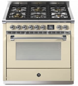 Steel Cucine Ascot Series AQY9M6WCRC - 36 Inch Freestanding Gas Range