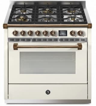Steel Cucine Ascot Series AQY9M6WNAB - 36 Inch Freestanding Gas Range