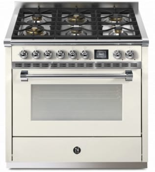 Steel Cucine Ascot Series AQY9M6WNAC - 36 Inch Freestanding Gas Range
