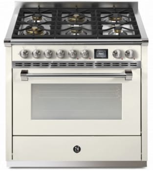 Steel Cucine Ascot Series AQY9M6WNAN - 36 Inch Freestanding Gas Range