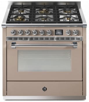 Steel Cucine Ascot Series AQY9M6WSAC - 36 Inch Freestanding Gas Range