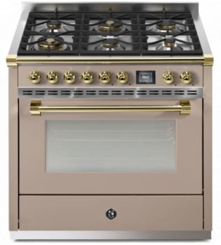 Steel Cucine Ascot Series AQY9M6WSAO - 36 Inch Freestanding Gas Range