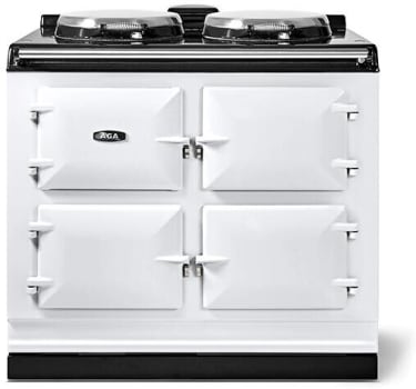 AGA AR7339WHT - 39 Inch Freestanding Electric Range with 2 Hotplates