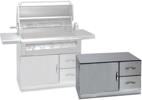 Alfresco Refrigerated Cart ARXE42C - 42" 7.25 Cubic Ft. Under Grill Refrigerator Cart