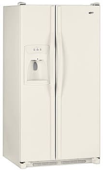 Amana ASD2624HEQ 25.6 Cu. Ft. Side by Side Refrigerator with Snack