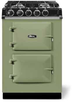 AGA City 24 Series ATC2DFOLI - 24 Inch Freestanding Dual Range in Front View