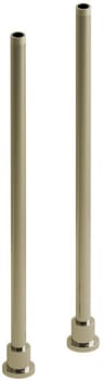 Rohl TU26PN - 26 Inch High Floor Mount Riser Pair in Polished Nickel