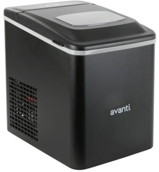 Avanti AVIM2625BK 9 Inch Countertop Ice Maker with 26 lbs. Daily