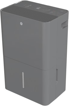 GE AWYR50LC - 50 Pint Smart Portable Dehumidifier with Built-in WiFi in Angled View