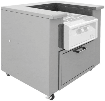 Alfresco Versa Power Series AXEVPCOUNTER - Stainless Steel Cart