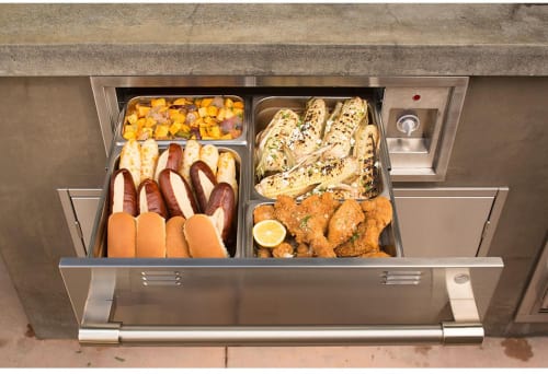 Alfresco Axewd30 30 Inch Built In Electric Warming Drawer Alfresco Axewd30 30 Inch Built In Electric Warming Drawer