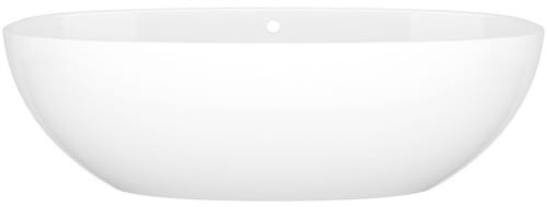 Rohl Barcelona BA3MNSMOF - 34 Inch Freestanding Soaking Bathtub With Void And Overflow Hole