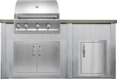 Haven Outdoor HART72DOORHG - Haven Outdoor™ 72" Harbor Gray Outdoor Kitchen Island