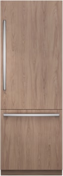 Bosch Benchmark Series B30IB100SP - 30 Inch Panel Ready Built-In Bottom Mount Smart Refrigerator with 16.5 cu. ft. Total Capacity