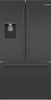 Bosch 500 Series B36CD52SNB - 36 Inch Freestanding Counter Depth French Door Refrigerator in Front View