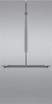 Bosch 800 Series B36CT81ENS - 36 Inch Counter Depth Freestanding French Door Smart Refrigerator with 20.8 cu. ft. Total Capacity in Front View