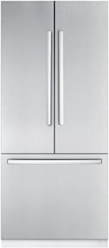 Bosch B36IT70SNS 36 Inch Built-in Fully Flush French Door Refrigerator ...