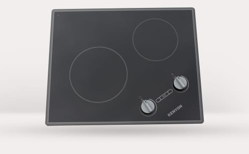 Kenyon Glacier21 in. Radiant Elect. Cooktop in Black 240-Volt